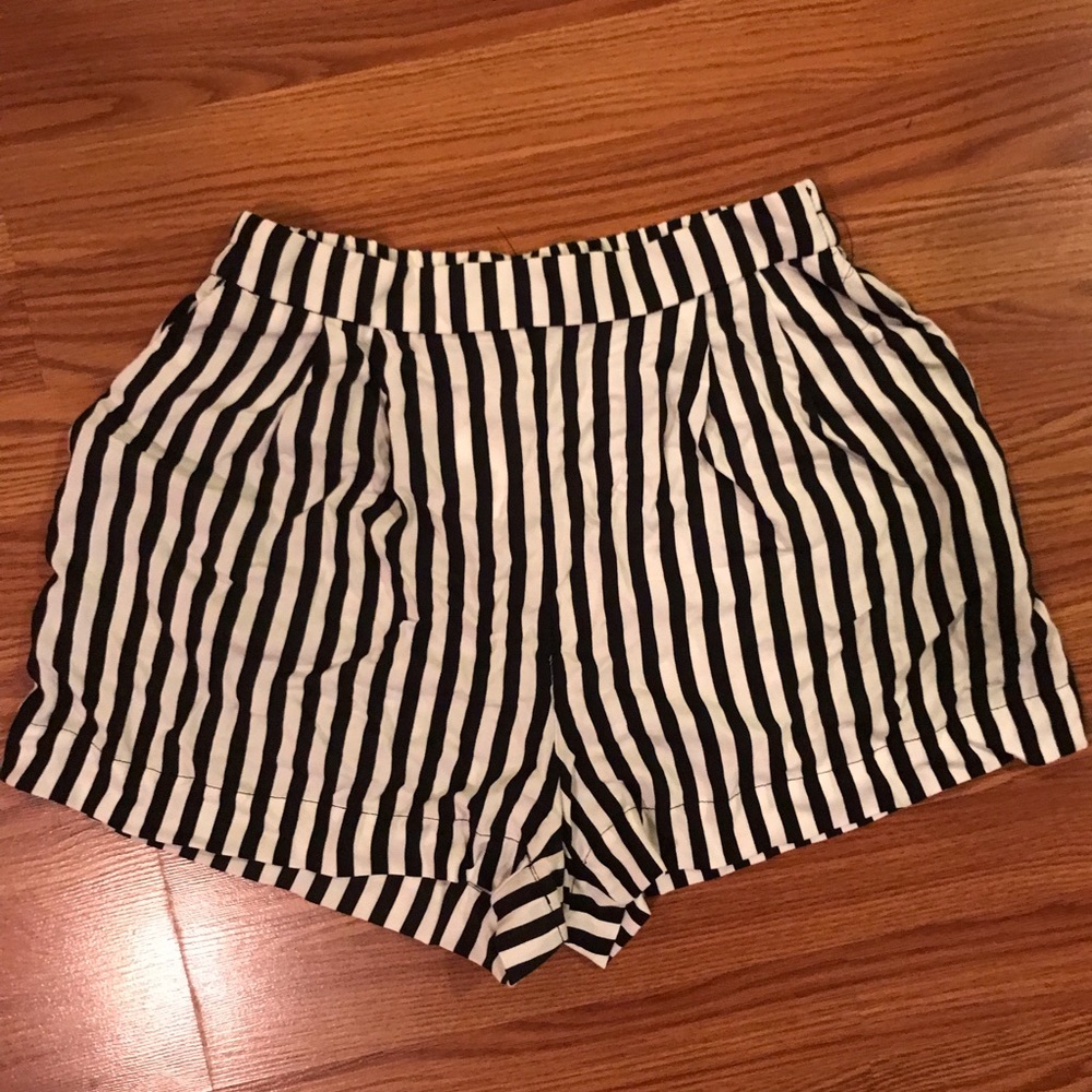 H&M Striped Shorts